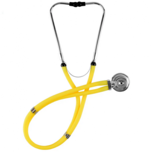 Estetoscópio Rappaport ER100 Amarelo | ClinicalTec® CT29858.01
