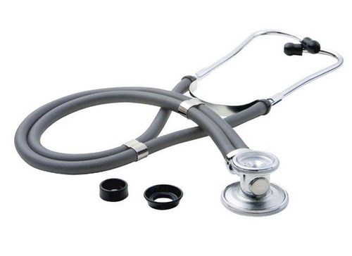 Estetoscópio Rappaport ER100 Cinza | ClinicalTec® CT29858.04 - Imagem 5