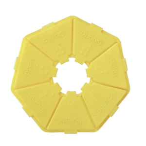 Porta Comprimidos Básico Amarelo| ClinicalTec® CT0030